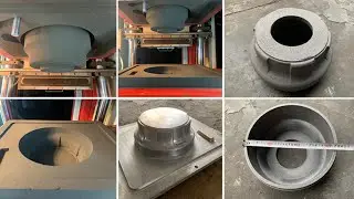Foundry iron casting molding machine production brake drum