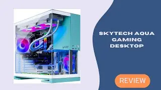 Skytech Aqua Gaming Desktop | Extreme Gaming Power with 32GB DDR5 + 2TB NVMe