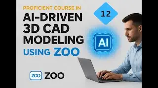 Proficient Course in AI-Driven 3D CAD Modeling Using ZOO Mechanical 12 |  Introduction  Text To Cad