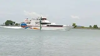 Momen kedatangan Batam Fast dari negeri jiran #ferry #visitbatam #wisataindonesia