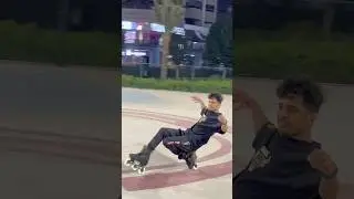 Skating freestyle skill😍🛼