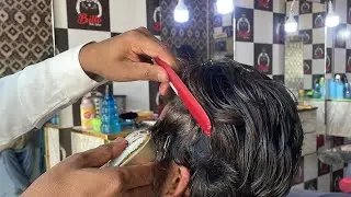 ASMR🇵🇷✂️💈 HairSalon Slow hair cutting Calm sounds, and stress Relief🌶👱‍♂️🇾🇪