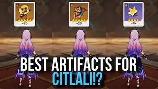 ЛУЧШИЙ НАБОР АРТЕФАКТОВ ДЛЯ CITLALI? Cinder City против Instructor [Genshin Impact 5.8]