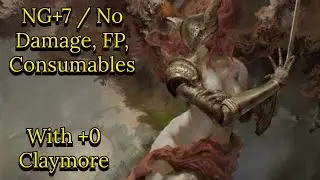 Elden Ring NG+7 Malenia, Goddess of Rot (No Damage, FP, Consumables / with +0 Claymore)