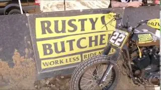 Hell Track Harley Hooligans practice w/ Rusty Butcher