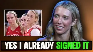LEXIE HULL Signed Contract ! Caitlin Clark & INDIANA FEVER fans SURPRISED