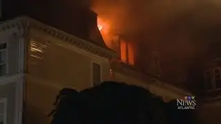 Caught on cam: Massive blaze at former Edgehill School for Girls