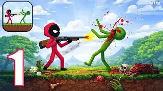 Stick vs Zombies - Gameplay Walkthrough Part 1 (Android,iOS)