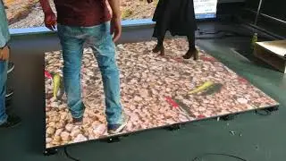 Outdoor Led Interactive dancing floor P6.25 led display