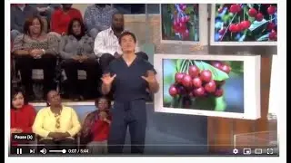 Dr  Oz  Explores Benefits of Tart Cherry Concentrate