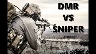 DMR vs SNIPER - AIRSOFT