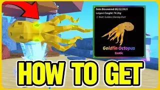 How to Get the Goldfin Octopus in Fisch | Roblox