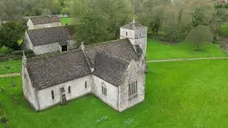 Eastleach Martin, Gloucestershire, St Michael & St Martin&rsquo;s Medieval Church. April 2024.