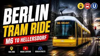 Tram Ride Through Berlin Hellersdorf | Urban Transport Vibes