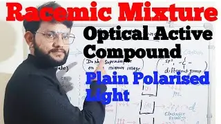 Racemic Mixture || Optical Active Compounds || रेसमिक मिश्रण ll