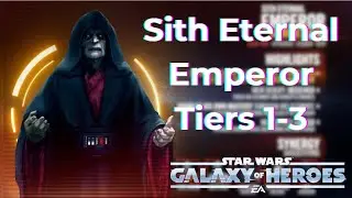 Sith Eternal Emperor Event Guide! Tier 1-3! Star Wars: Galaxy of Heroes