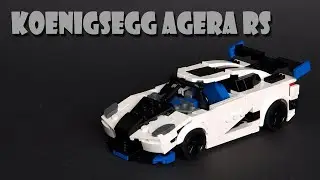 LEGO Koenigsegg Agera RS | Openable Doors, Engine Bay, Frunk and Removable Roof |