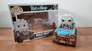 Rick & Morty Funko Pop! Rides Mad Max Rick Collectible Vinyl Figure #37