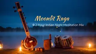 Moonlit Raga &ndash; Indian Classical Night Meditation | 2-Hour Sleep & Relax Music