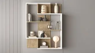 Decorative Wall-Mounted Bookshelf | Simple Installation Guide