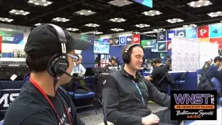 Garrett Downing of Ravens com joins Nestor and Luke on Radio Row in Indy