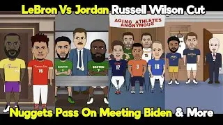 Sports Comedy Mash! LeBron vs MJ; Russell Wilson released; Nuggets decline White House and more!
