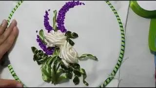 003_Ribbon Embroidery Flower [Hướng dẫn thêu hoa bằng ruy băng]