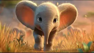 The Little Elephant and the Lost River | Inspirational Animal Story | Animated Wildlife Tale