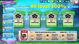 All 6 level 100 percent chrono odin and freyr return castle event | last day runner, starfall