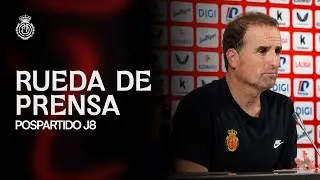 Rueda de prensa pospartido J8 de Jagoba Arrasate | RCD Mallorca