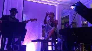 Robin Barnes at the Hotel Monteleone, New Orleans
