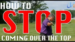 How to Fix an Over-the-Top Golf Swing (Simple Drill for Slices)-John Hughes Golf