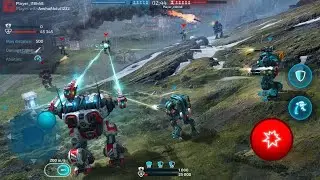 Robot Warfare: Mech Battle 3D PvP FPS - Gameplay (Android)