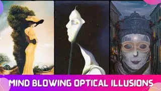 30 Optical Illusions Pictures - Lesson - Drawing - Tutorial - Body Art - Wall Art - Street Art