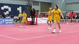 SEPAKTAKRAW |Final Match| Thailand vs Vetnam 1| 36th Kings Cup Sepaktakraw World Championship 🏆 2023