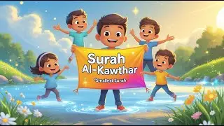 “Surah Al-Kawthar 🌊 | The River of Jannah | Kids Islamic Story