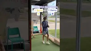 Hole 5, Championship Match Mini Golf Open | 1. Bella vs 7. Danny #minigolf
