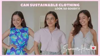 Affordable Summer Haul From India's MOST VIRAL Sustainable Clothing Brand  |  @virgio.official