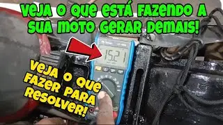 Moto Gerando Demais, o que Pode Ser? E Como Resolver!!