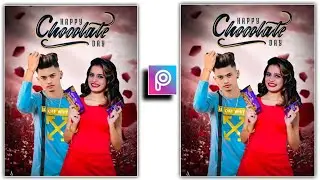 PicsArt Happy Chocolate Day || PicsArt Velentine's week photo editing || picsart editing