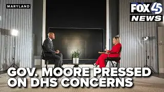 Governor Wes Moore pressed on what's next amid foster care concerns, other issues within DHS