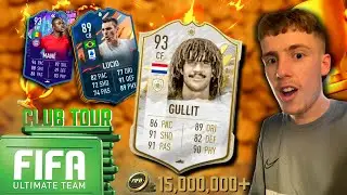 my INSANE 15 million coin fifa 23 club tour...