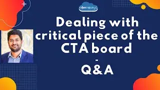 Dealing with critical piece of the CTA board &ndash; Q&A