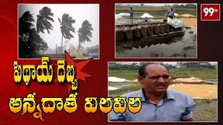 Farmers Face Huge Losses After Pethai Cyclone Effects in AP | 99TV