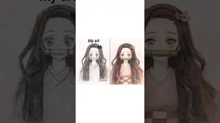 demon👿 slayer nezuko drawing #aesthetic #art #aestheticdrawing #viral #sketch #painting
