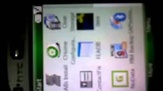 HTC s710 menu