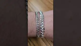 Серьги Miami Cuban Links из 14-каратного белого золота против 925-го серебра! 6-миллиметровое бел...