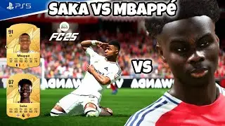 Saka vs Mbapp&eacute; &ndash; Who&rsquo;s Better in FC 25? (Speed, Skills, Goals!)
