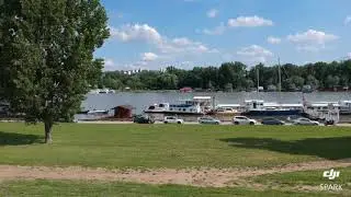 DJI Spark Drone @ Savski kej