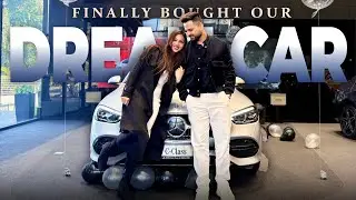 Buying our Mercedes C-Class✨| Our First Luxury car worth 66Lakhs 🎉| *Emotional🥹* Car Delivery Vlog